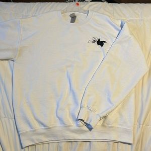 Rare Wilbur Soot White Orca Whale Merch Crewneck